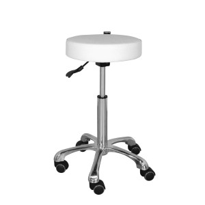 SGABELLO OPERATORE ROUND BIANCO