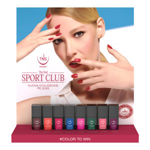 LIM.ED LAQERIS NAIL SPORT CLUB 8 PCS