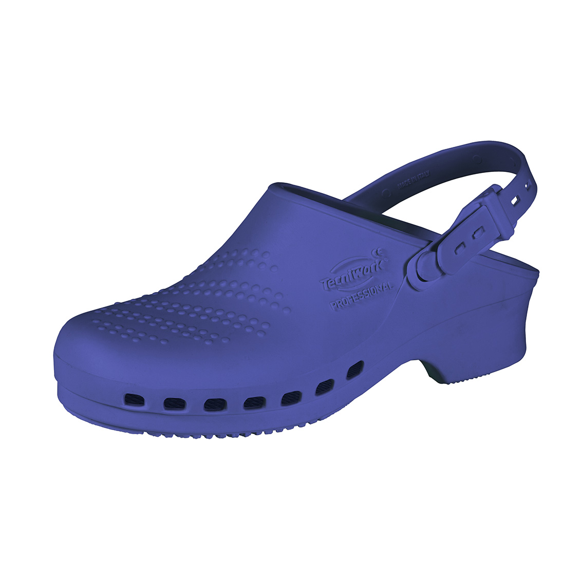 Professionelle Sanitärclogs blau Größe 45/46