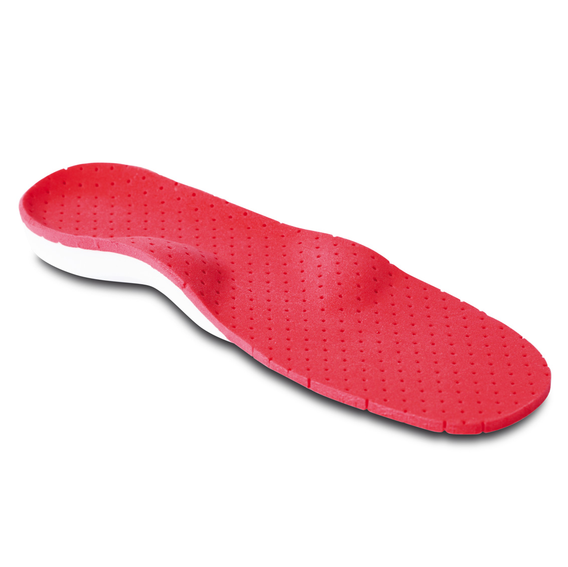 Semi-finished forefoot pronator footbed with 3/4 EVA HD base KIDS Red Size 31 1 pair