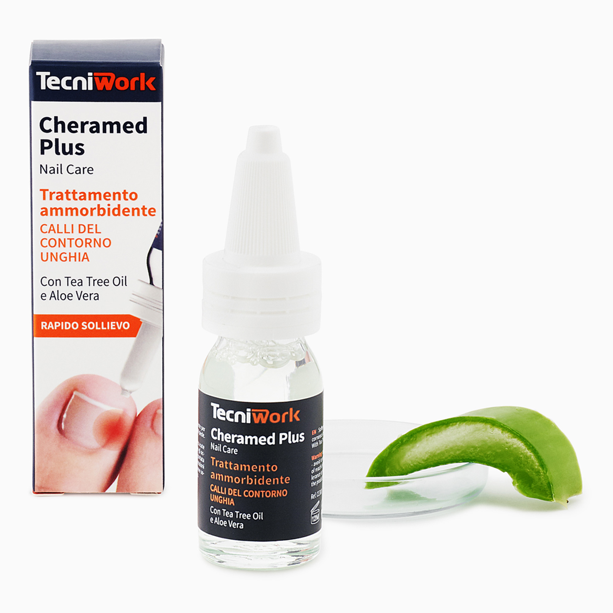 Softening nail treatment for calluses around the nail Cheramed Plus 15 ml