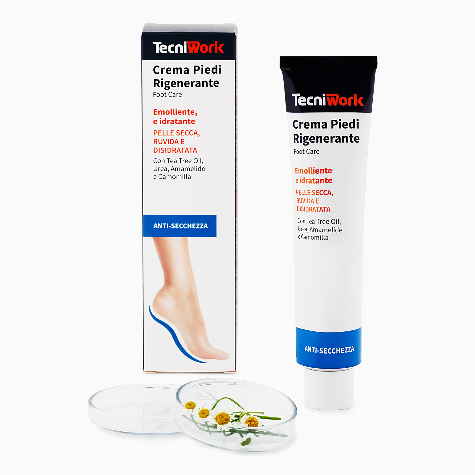 Regenerating, softening and moisturising foot cream 75 ml