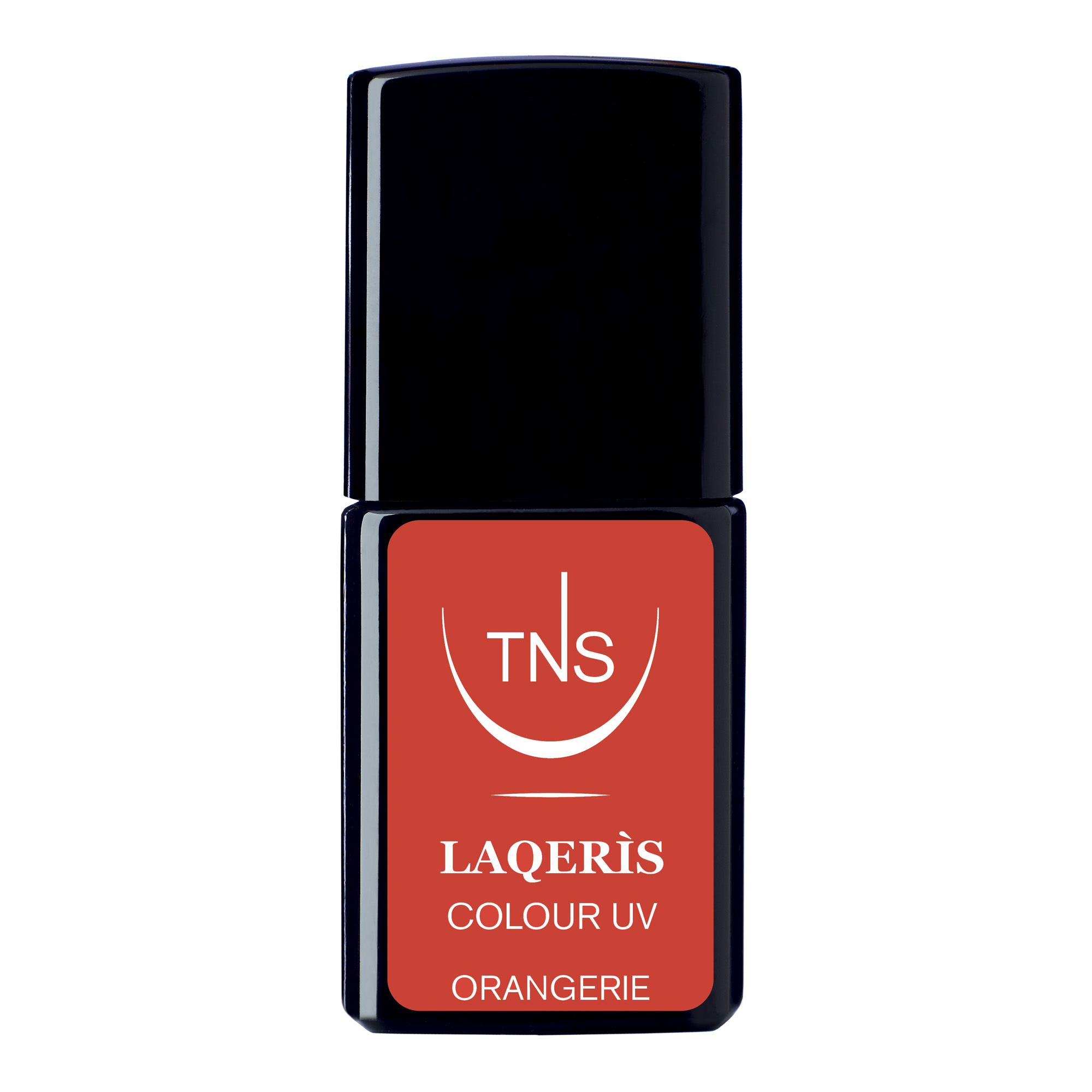 Vernis à ongles semi-permanent orange foncé Orangerie 10 ml Laqerìs TNS