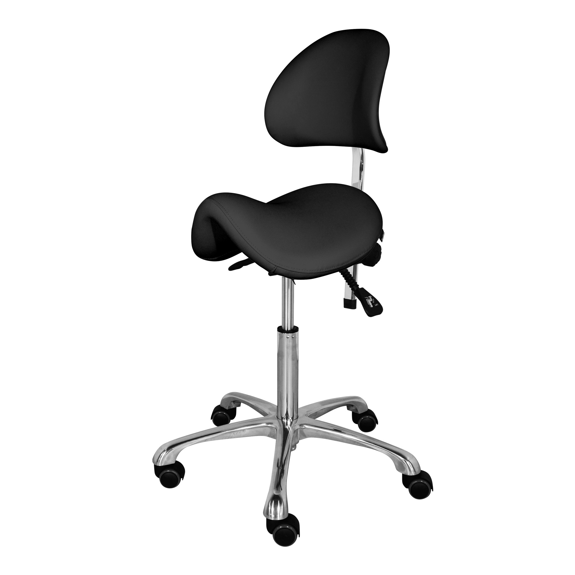 Seggiolino ergonomico professionale Sella grigio scuro