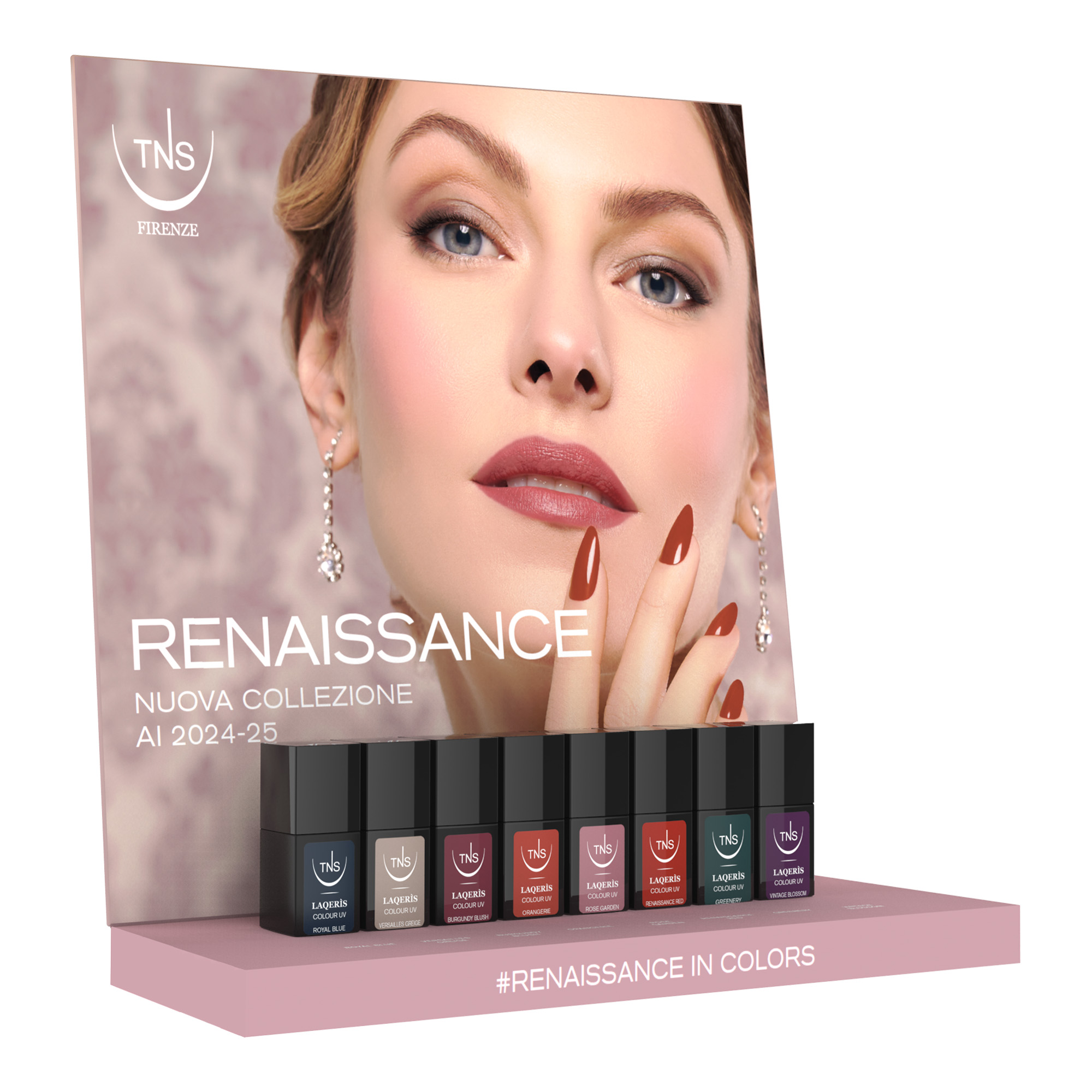 Limited Edition Renaissance Collection Automne/Hiver 2024-25 Laqerìs semi-permanent TNS 8 pcs