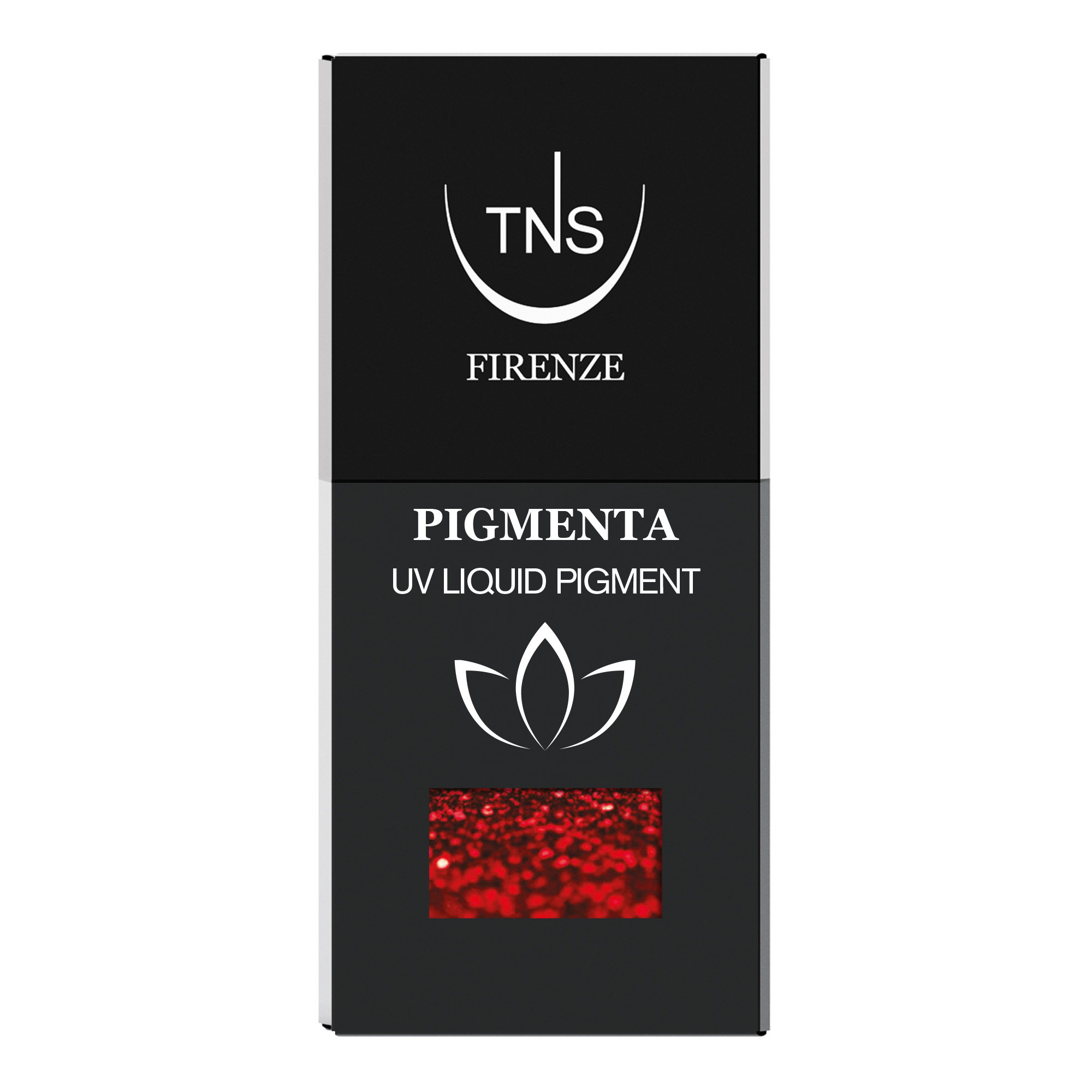 UV Flüssigpigment Red Glitz Rot 10 ml Pigmenta TNS