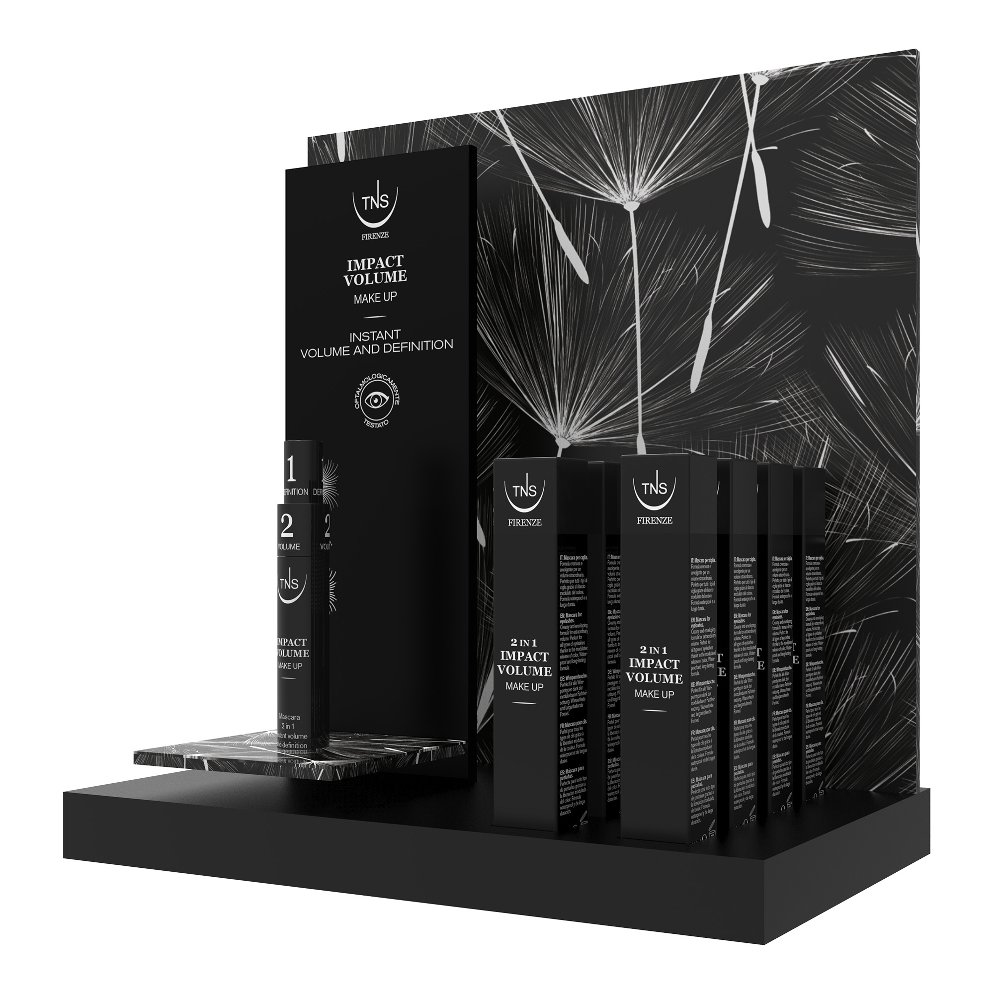 Impact Volume Mascara display 16 pcs and 1 sample Mascara