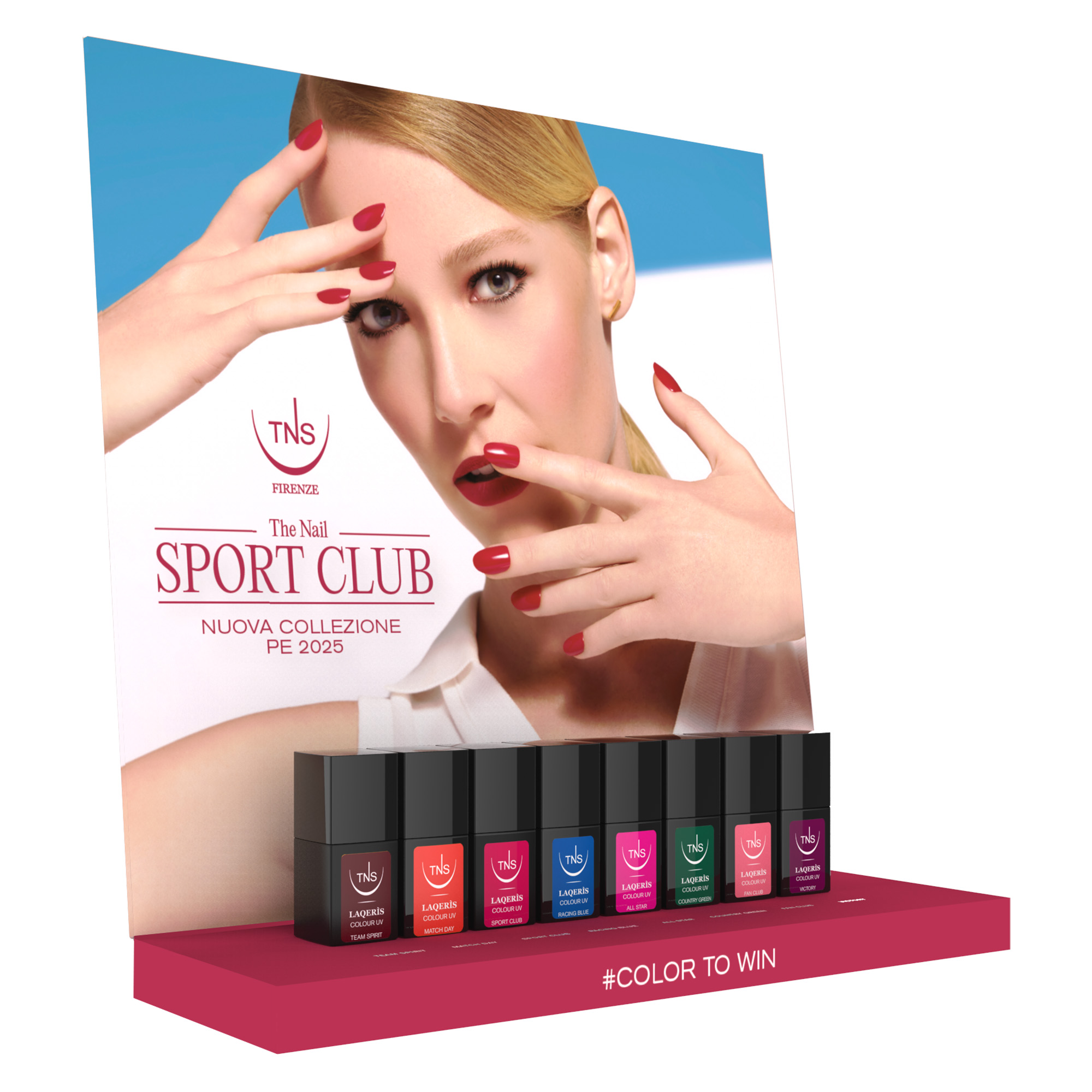 The Nail Sport Club Spring Summer Collection 2025 Laqerìs semipermanent TNS 8 pcs