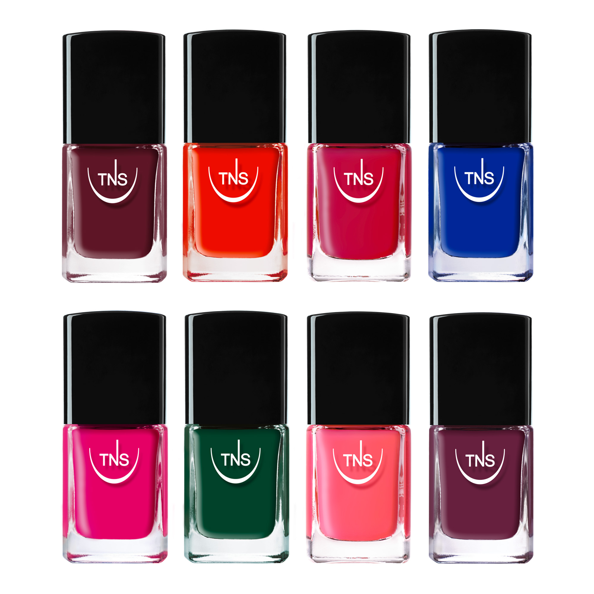 The Nail Sport Club Collection Spring Summer 2025 Laqerìs semipermanent and TNS Nail Polishes 16 pcs.