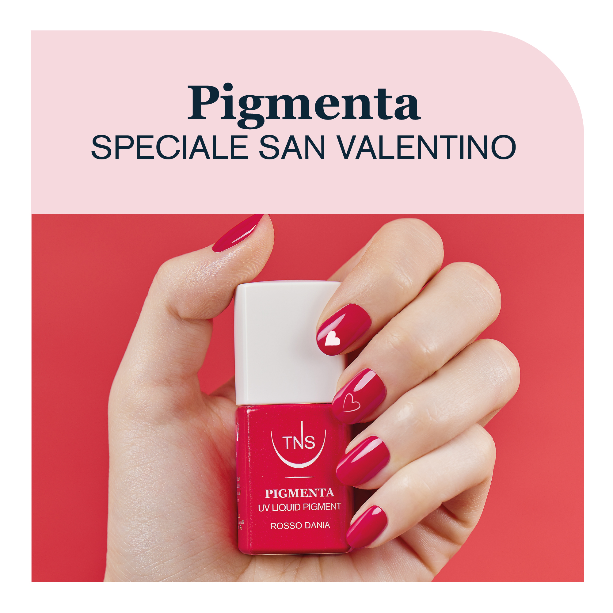 Formazione on line Tecniwork: Dimostrazione in Diretta speciale San Valentino Nail Art con Pigmenta