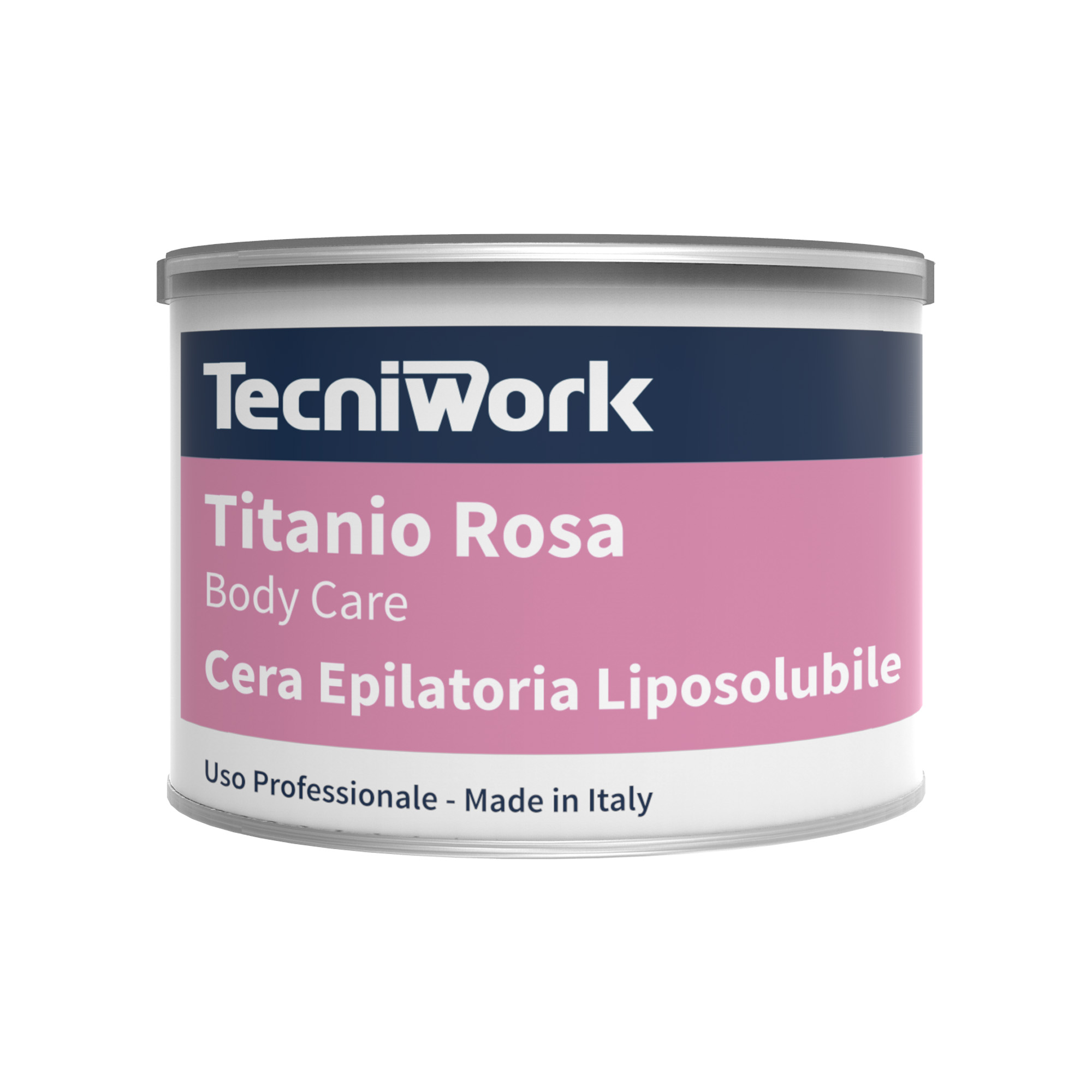 Promotion Titanium Dioxide epilating wax Rosa Tecniwork in jars, 25 pcs